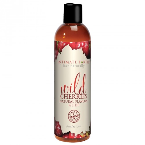 Intimate Earth Wild Cherries Oral Pleasure Glide 2oz