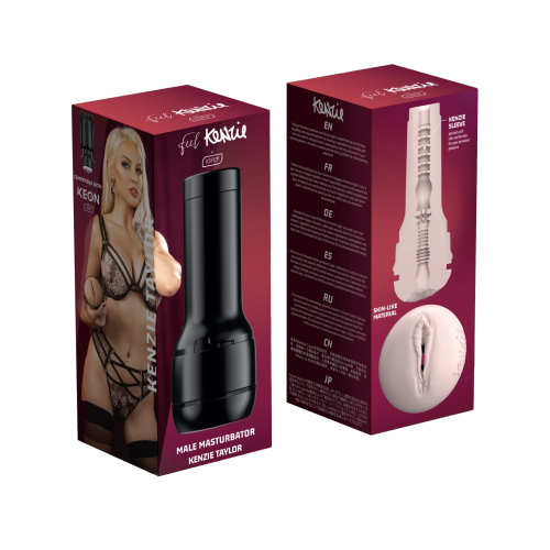 Kiiroo Feel Kenzie Taylor Realistic Pussy Stroker
