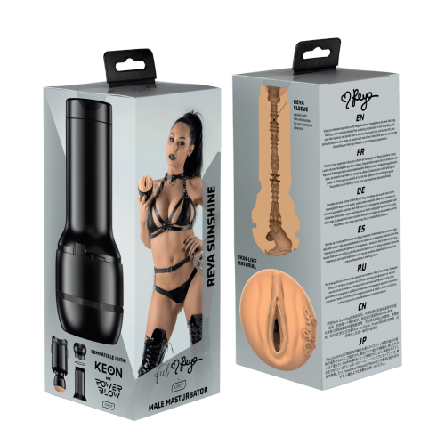 Kiiroo Feel Reya Sunshine Realistic Pussy Stroker