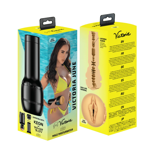 Kiiroo Feel Victoria June Realistic Pussy Stroker