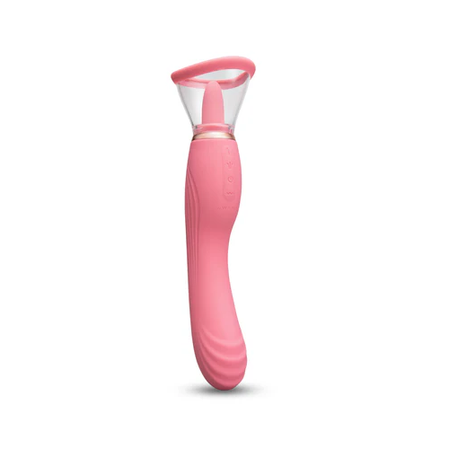 Le Wand Lick 3-in-1 Rechargeable Double-Ended Vibrator