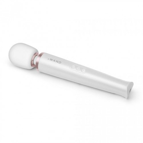 Le Wand Rechargeable Massager Pearl White HUSH Canada
