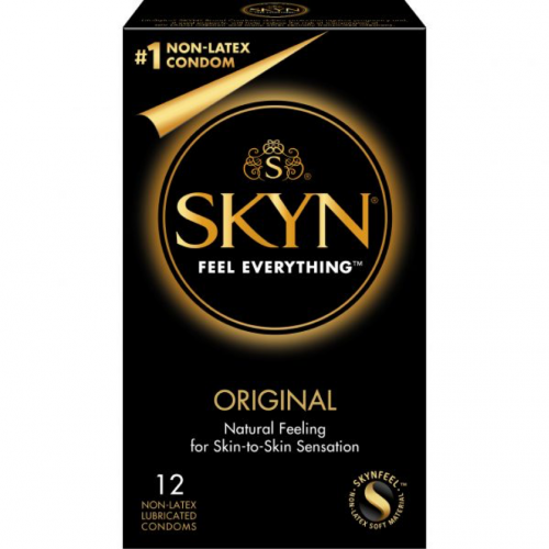 LifeStyles SKYN Original Non Latex Condoms 12 Pack Front
