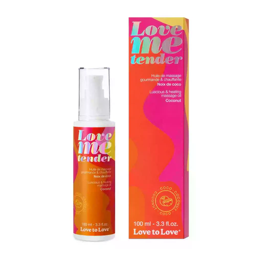 Love to Love Love Me Tender Massage Oil 100mL Coconut