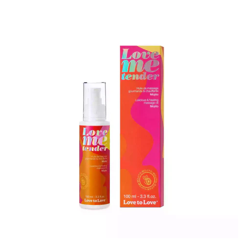 Love to Love Love Me Tender Massage Oil 100mL Mojito