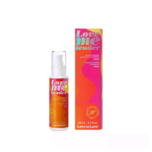 Love to Love Love Me Tender Massage Oil 100mL Vanilla