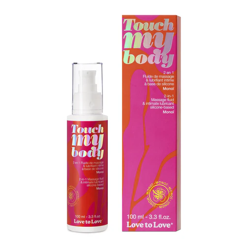 Love to Love Touch My Body Massage & Lubricant Tahitian Gardenia