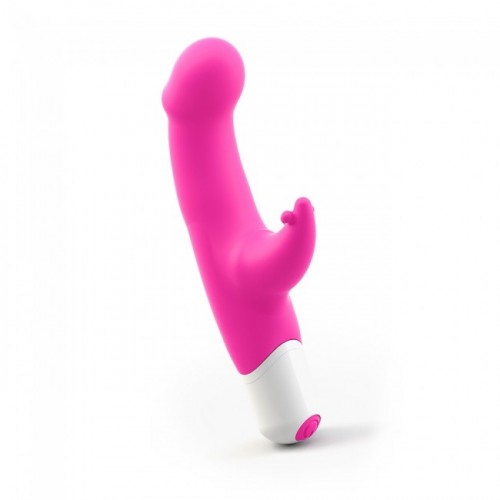 Love to Love Captain Charm Rechargeable Rabbit Vibrator Pink HUSH Canada 