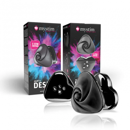 Mystim Heart's Desire eStim Lay-On Vibrator