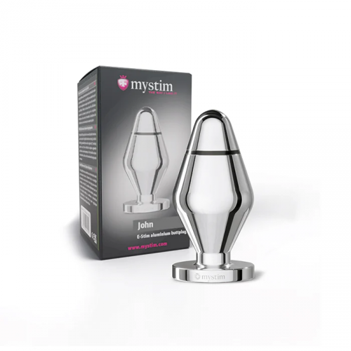 Mystim John Metal eStim Anal Plug