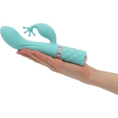 Pillow Talk Kinky Vibrator Teal HUSH Canada 1