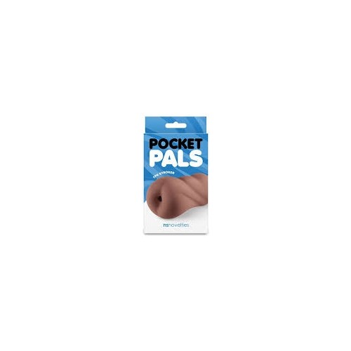 NS Novelties Pocket Pals - Anal Stroker - Brown