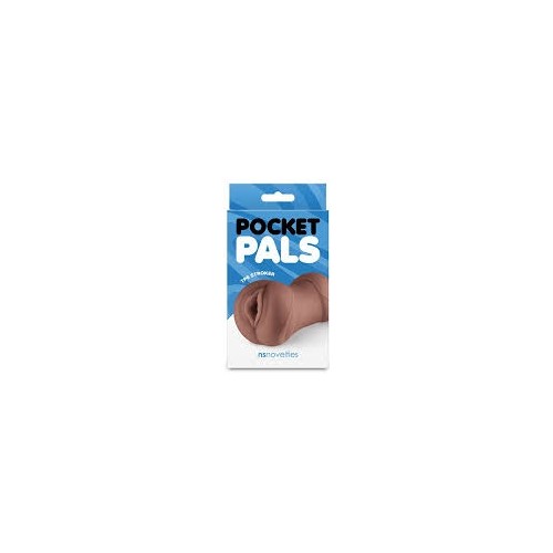 NS Novelties Pocket Pals - Vagina Stroker - Brown