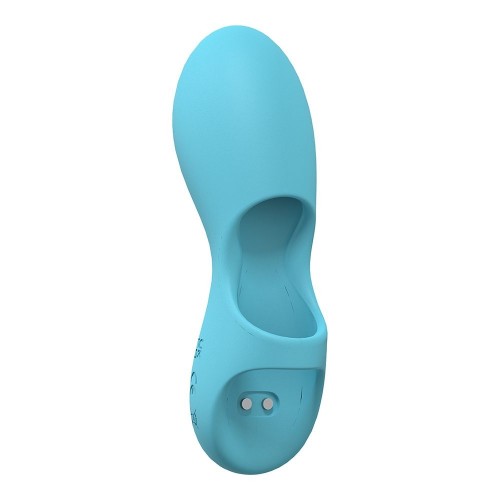 Shots Loveline Joy 10-Speed Finger Vibe Blue
