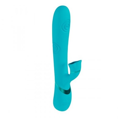 Shots Vive Fiore Triple Motor G-Spot Air Wave Vibe Blue