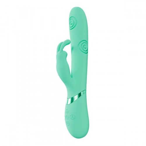 Shots Vive Mimi Triple Motor G-Spot Tapping Vibe Green