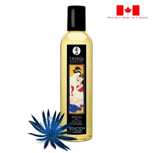 Shunga Erotic Massage Oil Midnight Flower 8oz