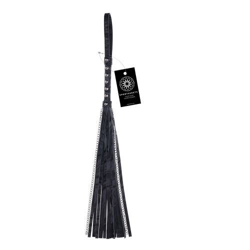 Sportsheets Velvet Noir Chain Flogger
