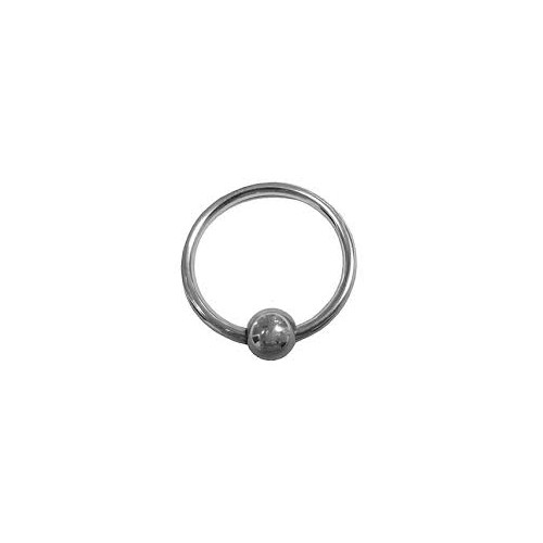 Rouge Stainless Steel Glans Ring with Pressure Point Ball