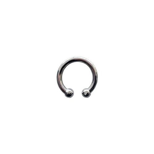 Rouge Stainless Steel Horseshoe Cock Ring - 30mm