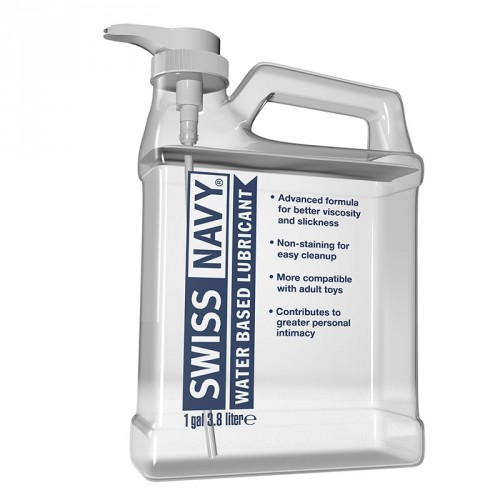 Swiss Navy Water Based Lubricant 128oz
