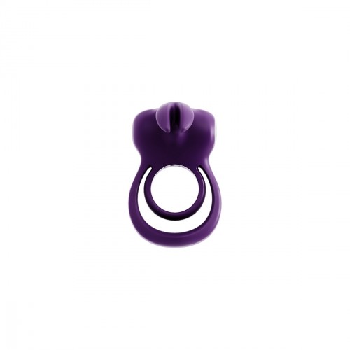 VeDO Ohhh Bunny Thunder Bunny Rechargeable Vibrating Ring Purple