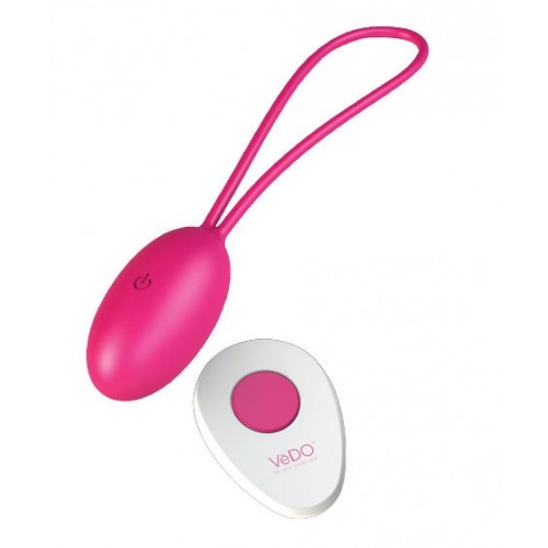 VeDO Peach Vibrating Egg with Wireless Remote Control 