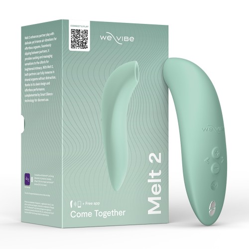 We Vibe Melt 2 Air Pulse Clitoral Stimulator Sage Green