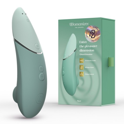 Womanizer Next 3D Pleasure Air Stimulator with Climax Control Sage