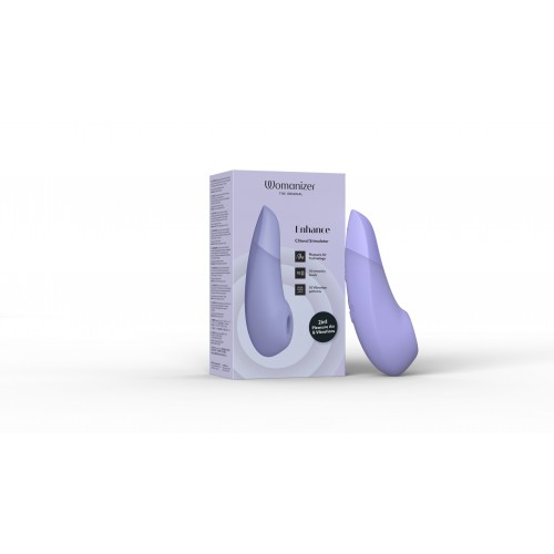 Womanizer Enhance 2-in-1 Clitoral Stimulator with Pleasure Air & Vibrations Lilac