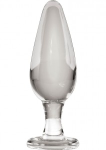 Pipedream Icicles No. 26 Glass Anal Plug Clear 4.63 Inch HUSH Canada