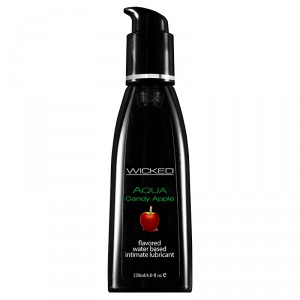 Wicked Aqua Candy Apple Lubricant 4.0oz HUSH Canada