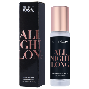 Classic Brands Simply Sexy Confessions Collection Pheromone Infused Perfume Oil Roll-On All Night Long