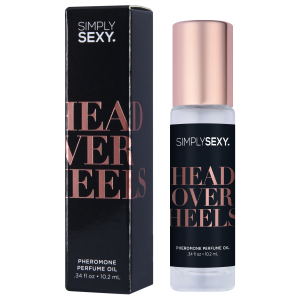 Classic Brands Simply Sexy Confessions Collection Pheromone Infused Perfume Oil Roll-On Head Over Heels