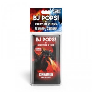 Creature Cocks BJ Pops! 4 Pack Sampler