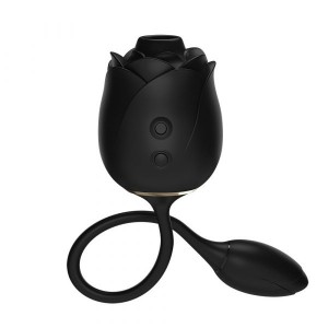Fifty Shades of Grey Dark Blushing Rose Clitoral Suction Stimulator & Vibrating Egg