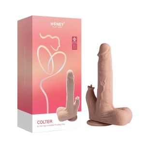 Honey Play Box Colter App-Controlled Realistic Thrusting & Licking Dildo