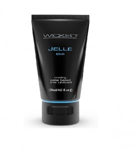 Wicked Jelle Chill Anal Gel Lubricant 4.0oz