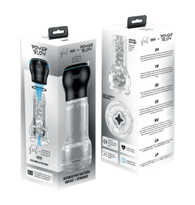 Kiiroo PowerBlow & Feel Pocket Stroker Crystal