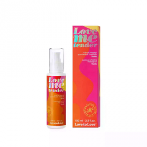 Love to Love Love Me Tender Massage Oil 100mL Vanilla