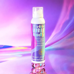 Love to Love Tickle My Body Massage Foam 150mL Cherry Blossom