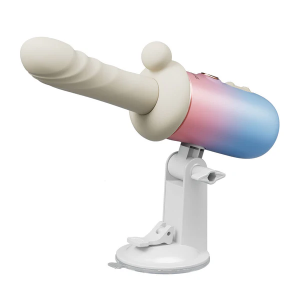 Lovense Spinel App-Controlled, Multi-Attachment Thrusting, Vibrating & Heating Dildo Machine