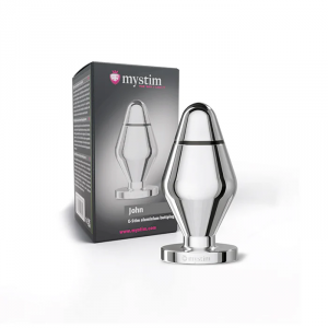 Mystim John Metal eStim Anal Plug