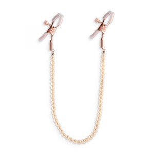 NS Novelties Bound Nipple Clamps DC1 Rose Gold