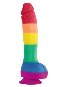 NS Novelties Colours Pride Edition 8" Dildo Rainbow