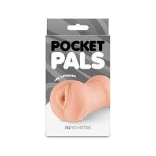 NS Novelties Pocket Pals - Vagina Stroker - Tan