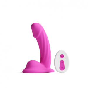 NS Novelties Colours - Curve - 5" Vibrating Dildo - Pink