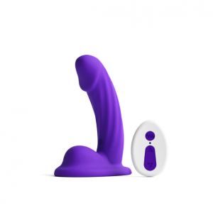 NS Novelties Colours - Curve - 5" Vibrating Dildo - Purple