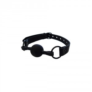 Rouge Leather Collar Black