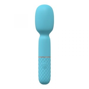 Shots Loveline Bella Mini Wand Blue